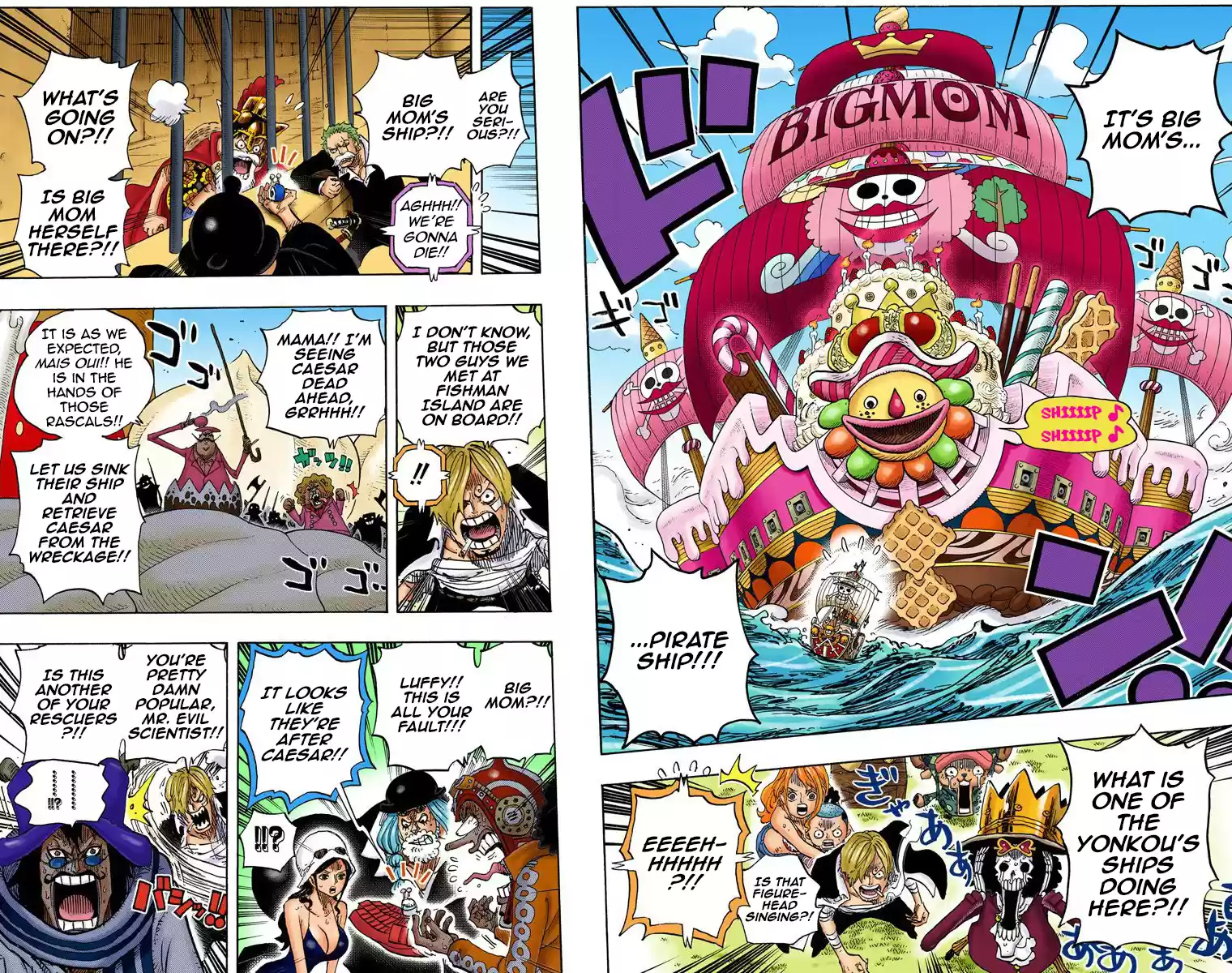 One Piece - Digital Colored Comics Vol.73 Chapter 730