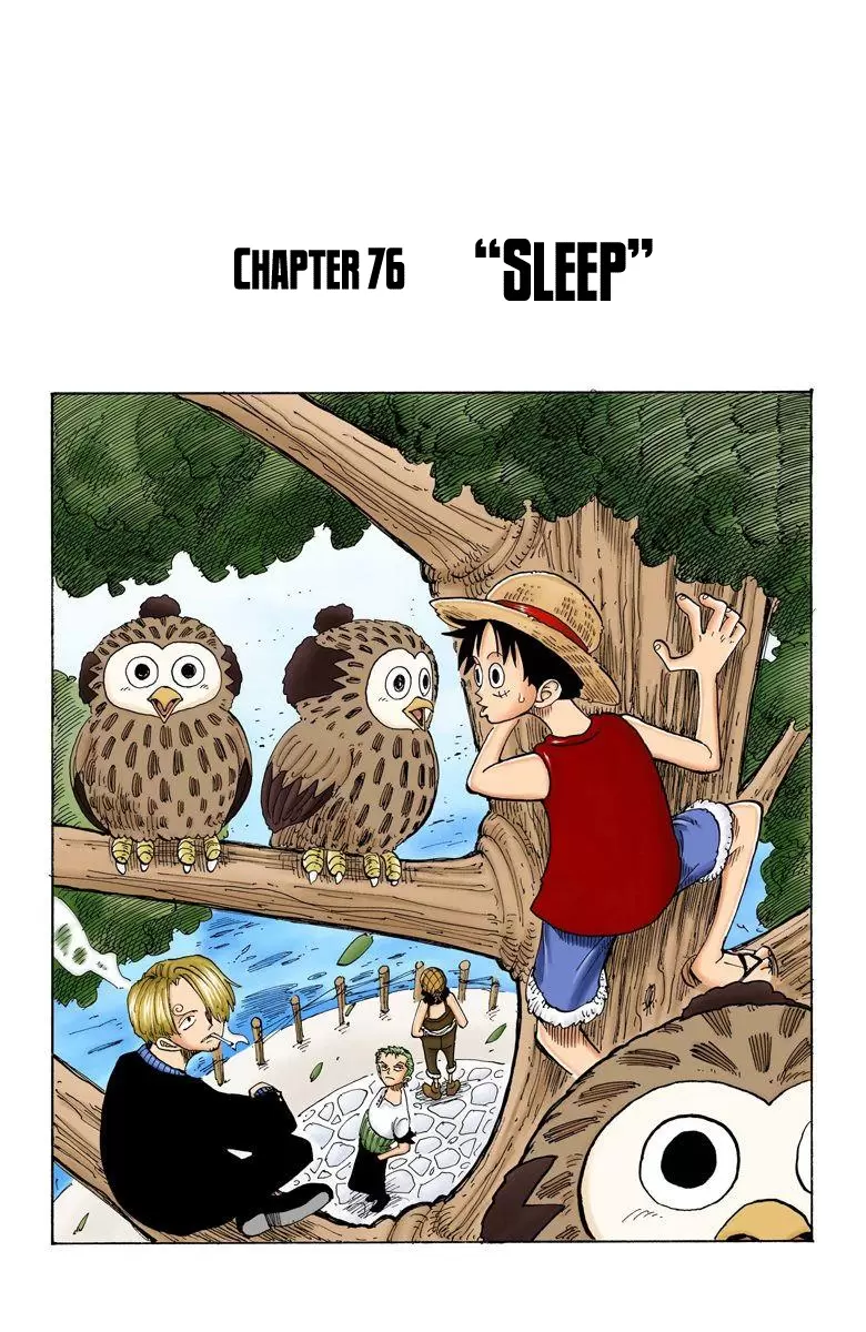 One Piece - Digital Colored Comics Vol.9 Chapter 76: Sleep