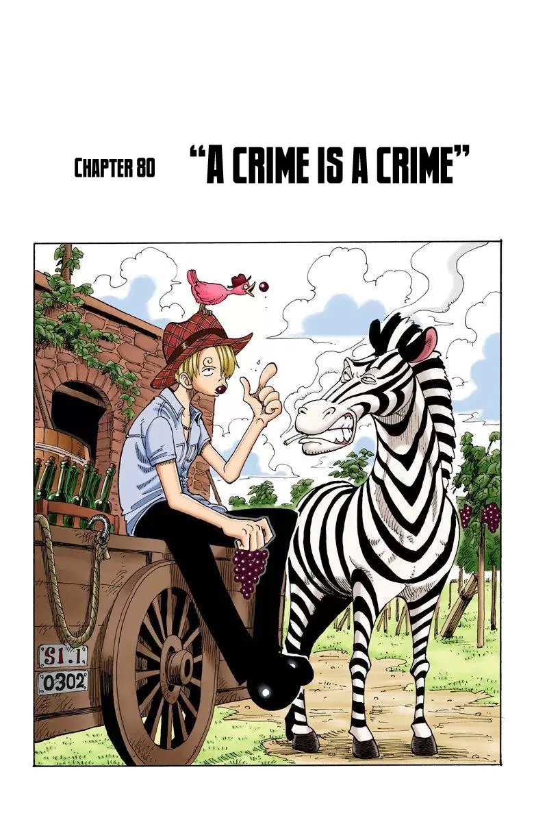 One Piece - Digital Colored Comics Vol.9 Chapter 80: A Crime Is A Crime