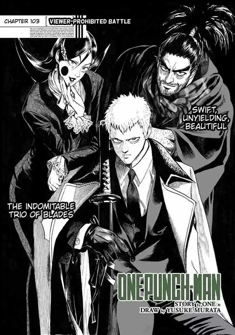 One Punch Man Ch. 103 Viewer Prohibited Battle