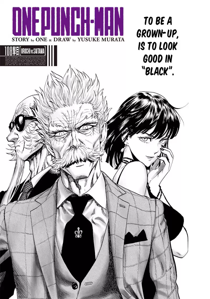 One Punch Man Ch. 108 Orochi vs Saitama