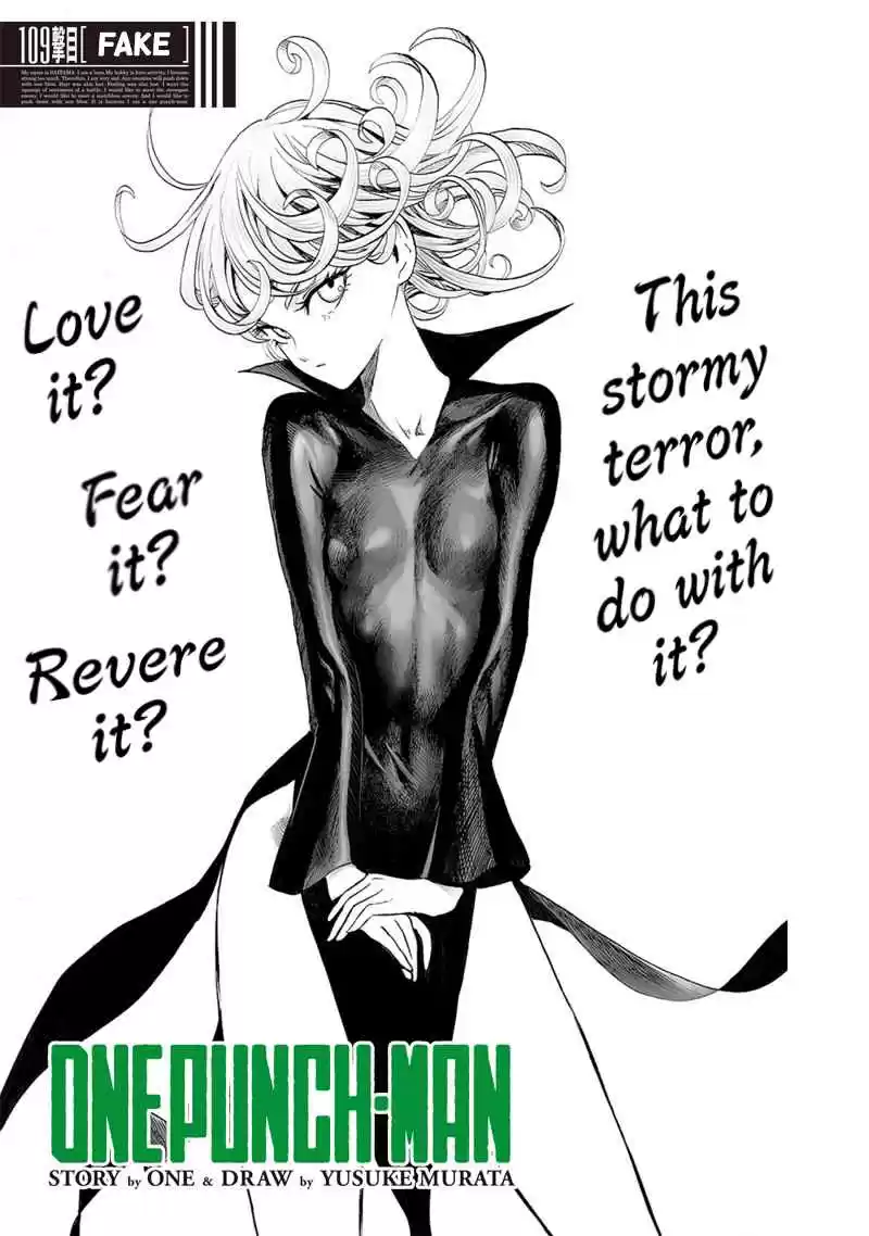 One Punch Man Ch. 109 Fake