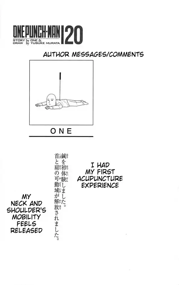 One Punch Man Ch. 112 The Power of Light