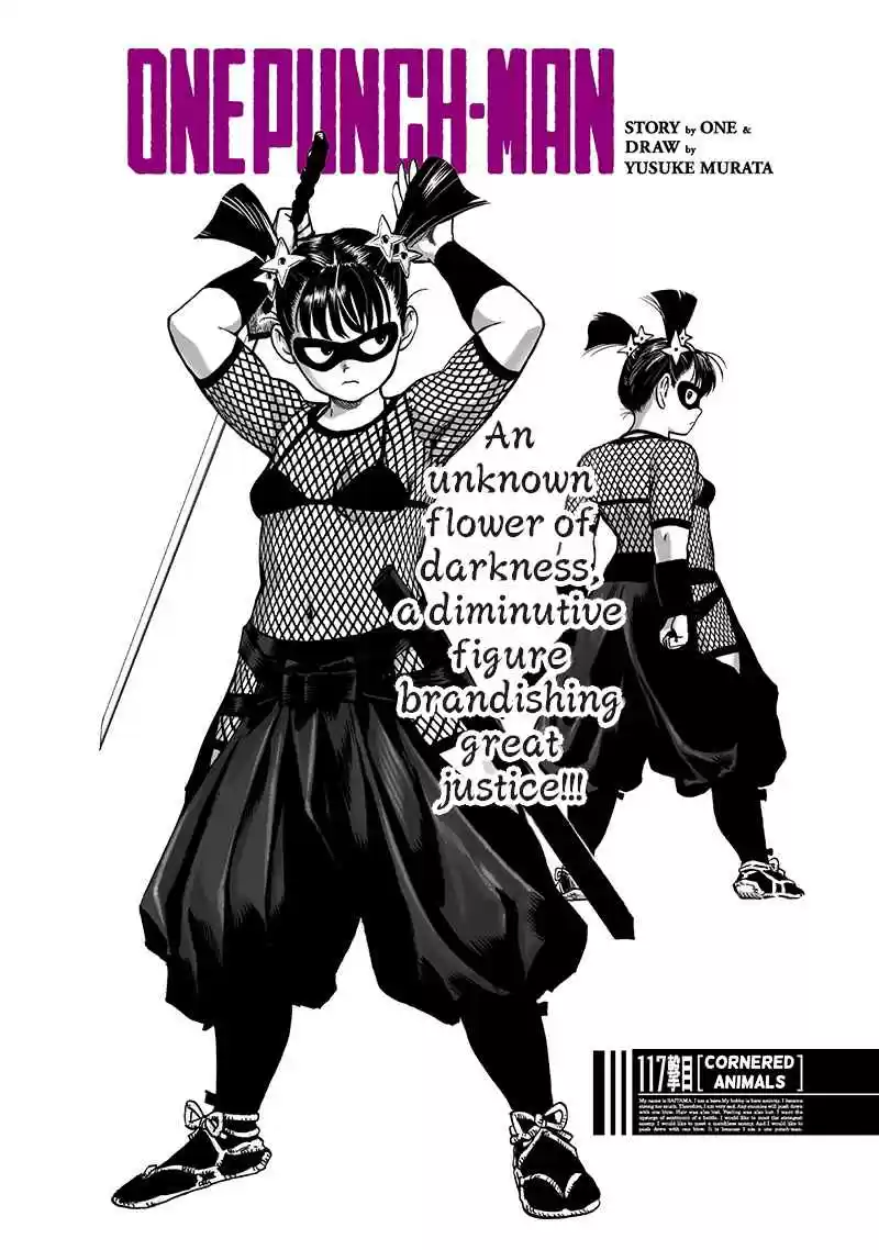 One Punch Man Ch. 117 Cornered Animals