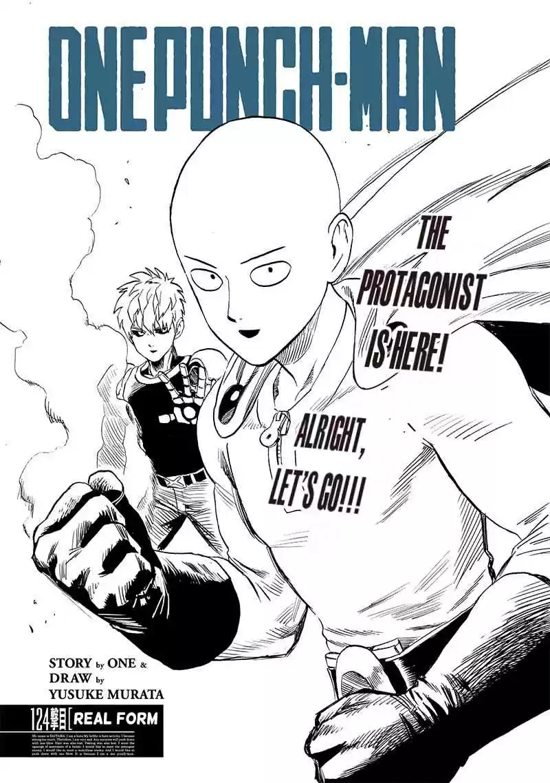One Punch Man Ch. 123 Real Form