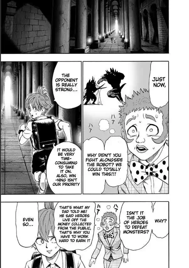 One Punch Man Ch. 98 Tears of regret