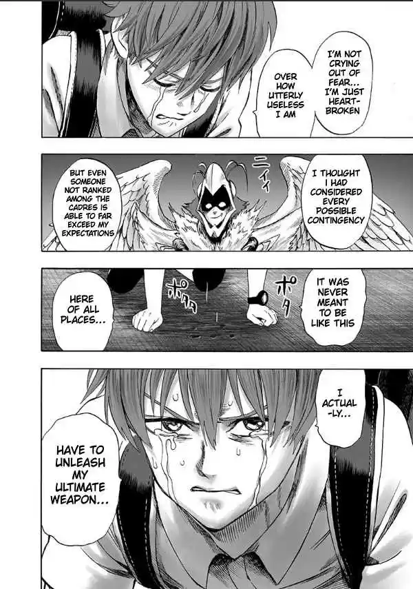 One Punch Man Ch. 98 Tears of regret