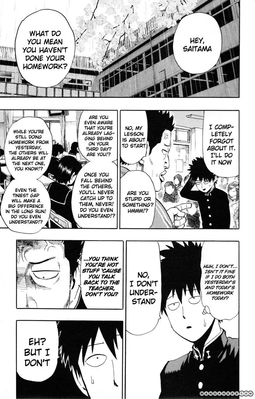 One Punch Man Chapter 10.5