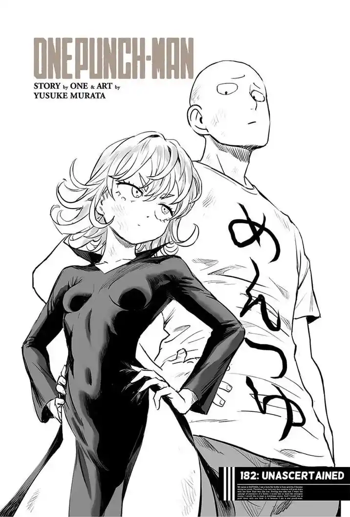One-Punch Man Chapter 182