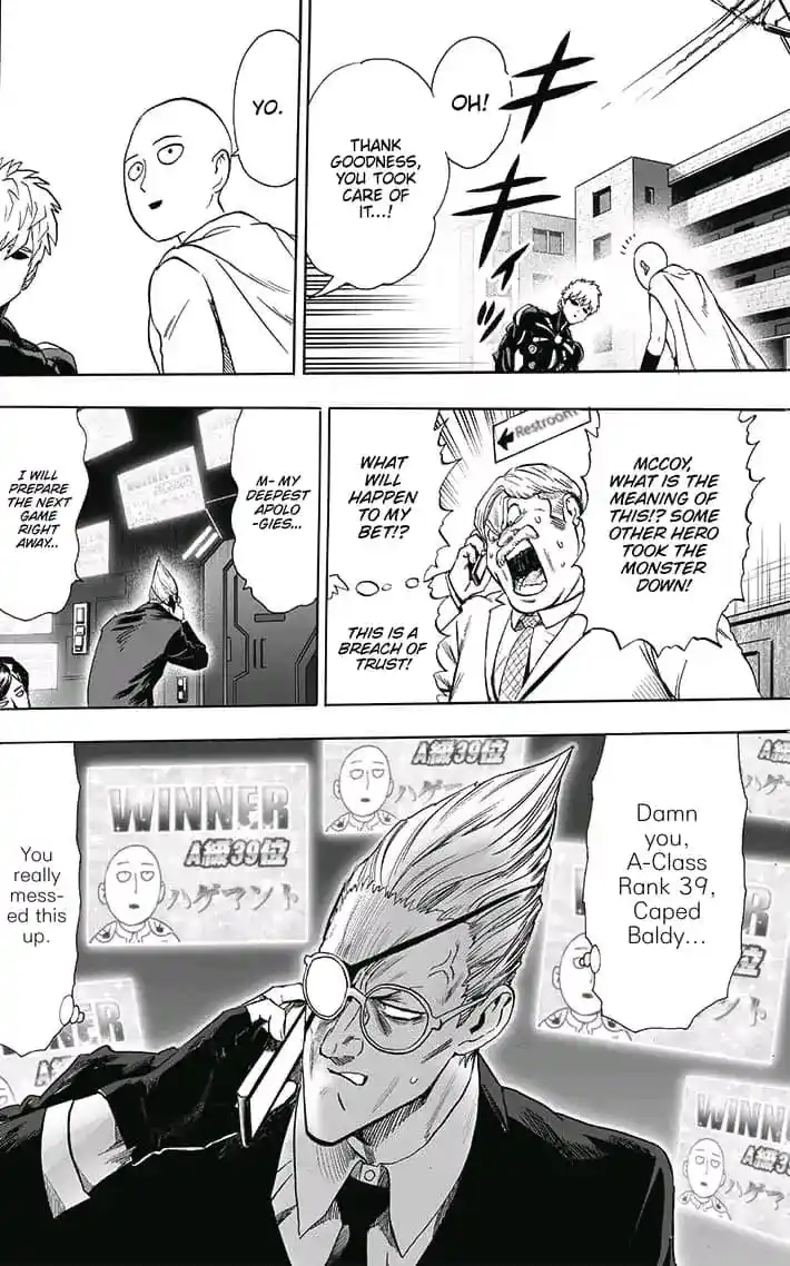 One-Punch Man Chapter 187