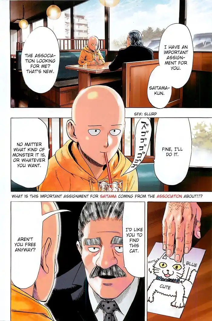 One Punch Man Chapter 39.5