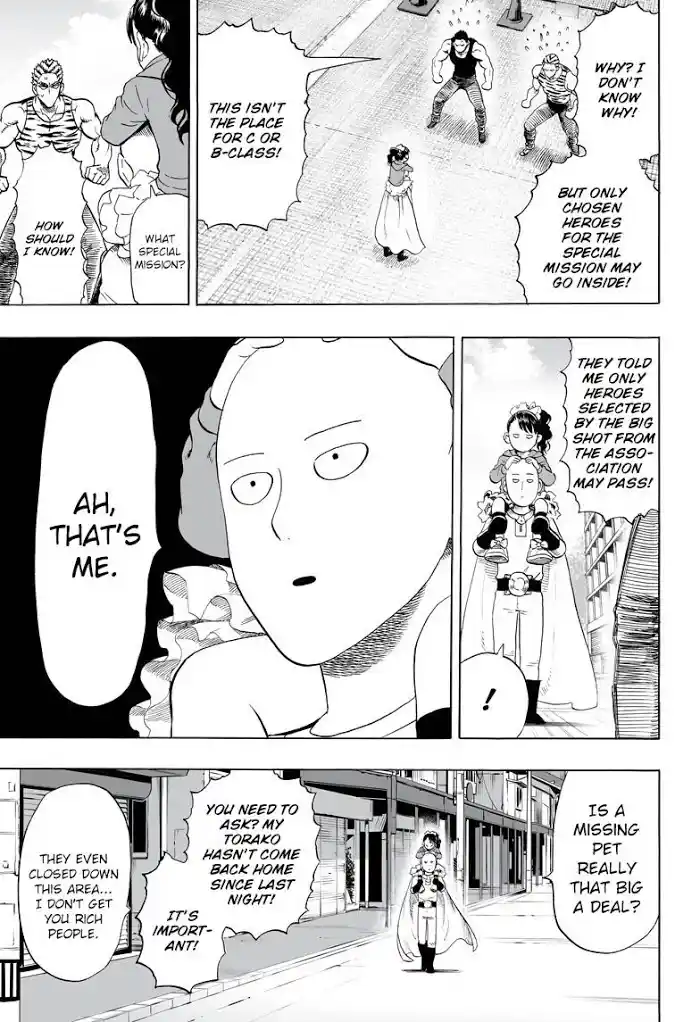 One Punch Man Chapter 39.5