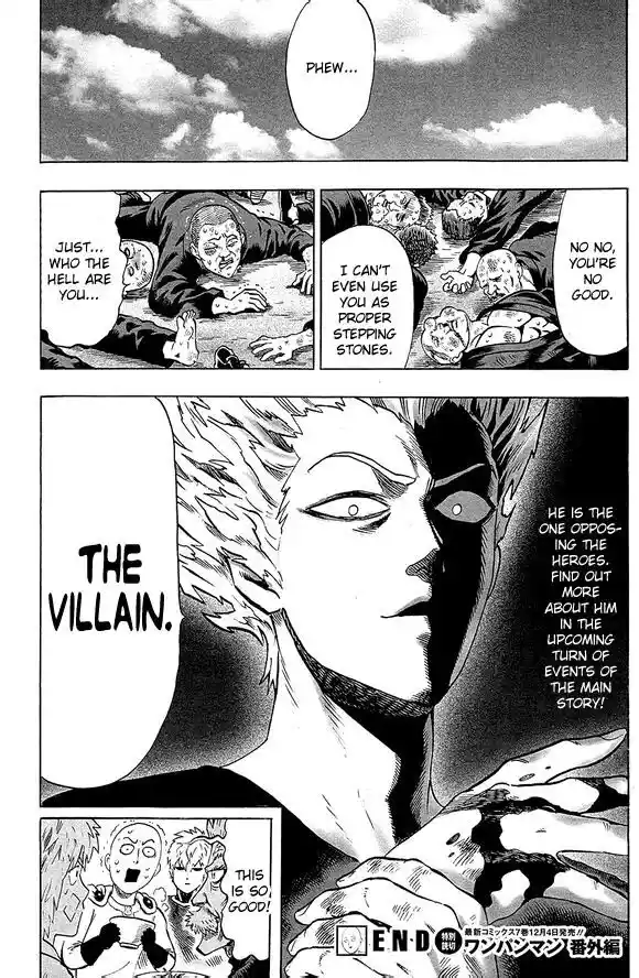 One Punch Man Chapter 39.6