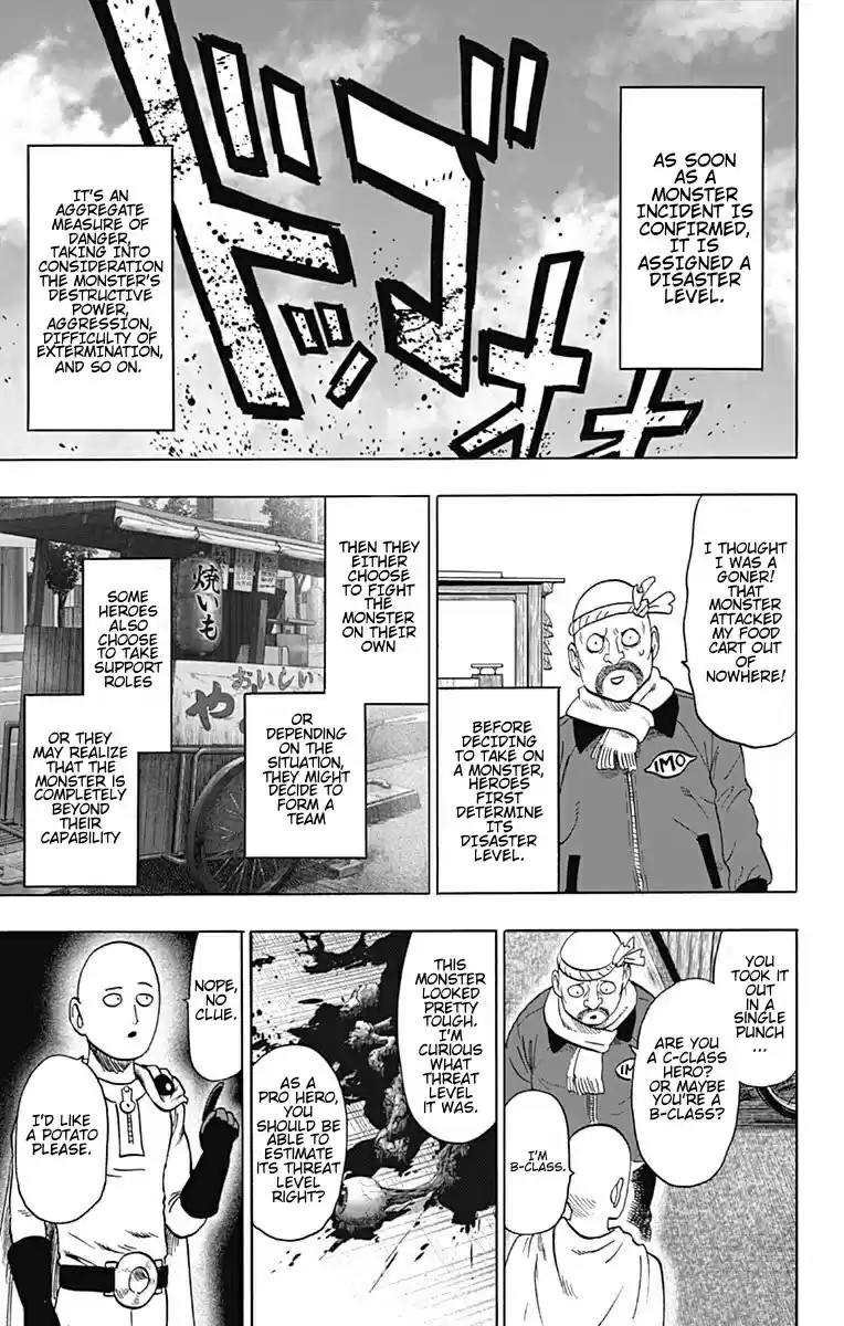 One Punch Man Vol. 15 Ch. 80.5 Disaster Level