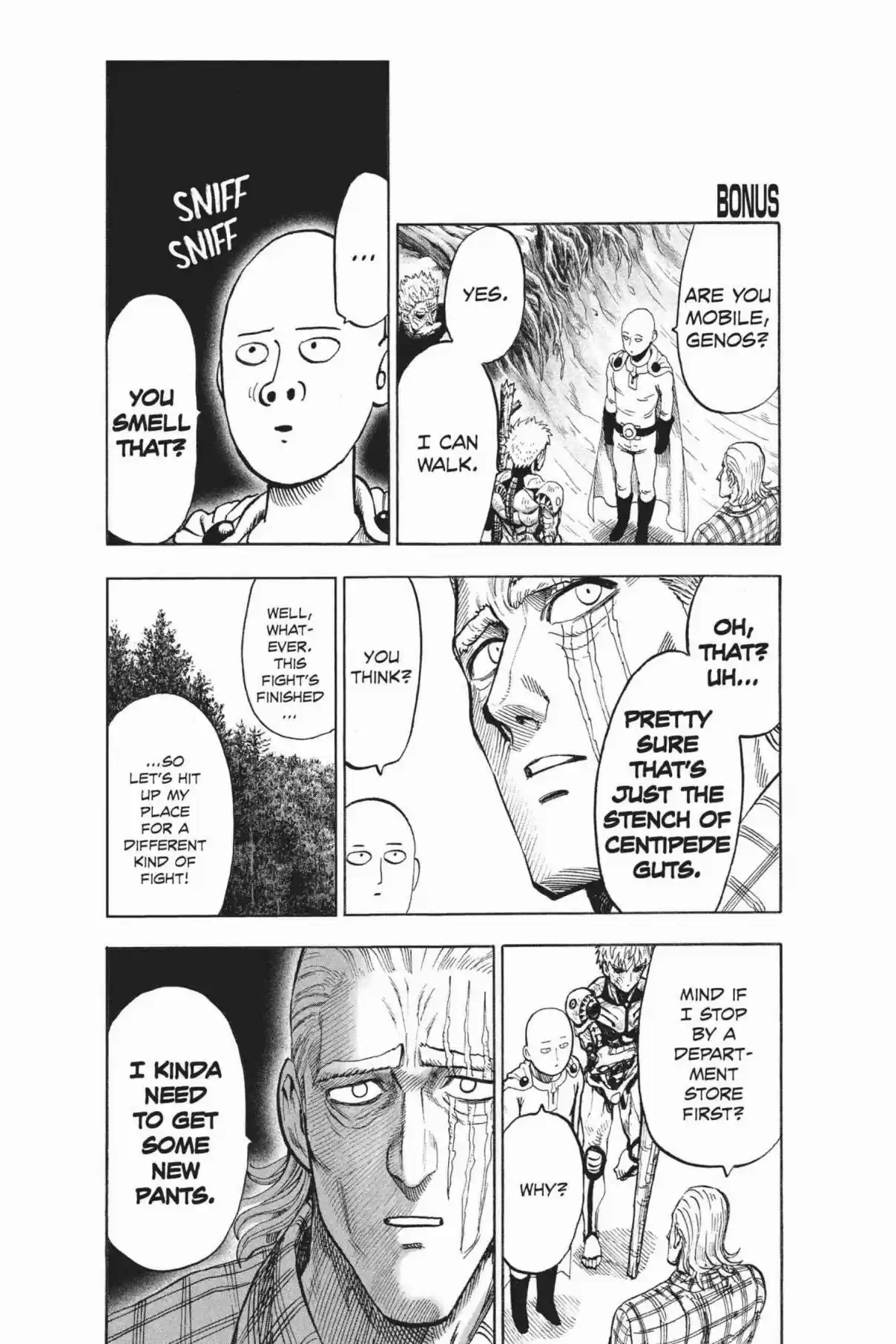 One Punch Man Vol. 17 Ch. 86.5 Bonus