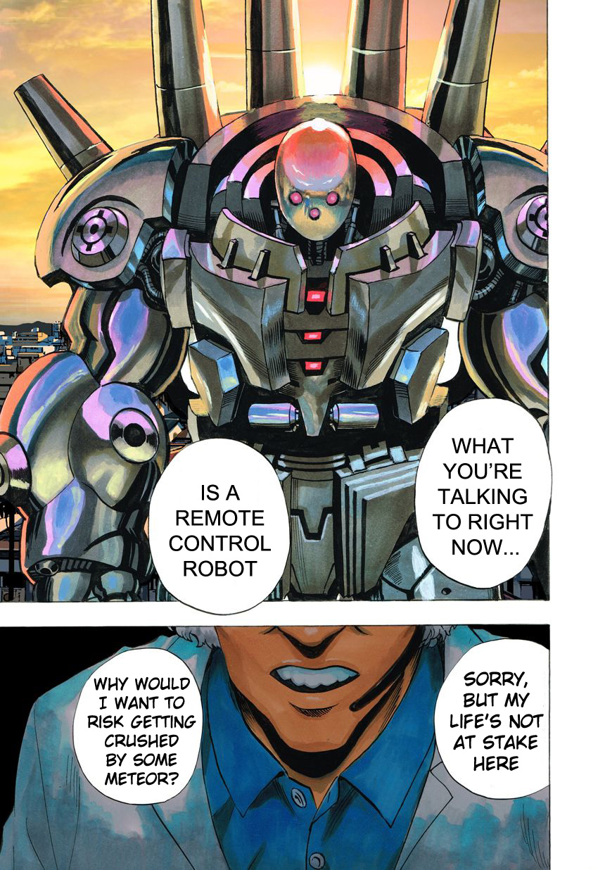 One Punch Man Vol. 4 Ch. 21 Giant Meteor