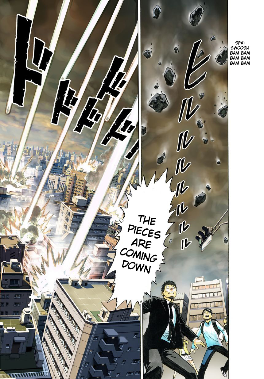 One Punch Man Vol. 4 Ch. 21 Giant Meteor
