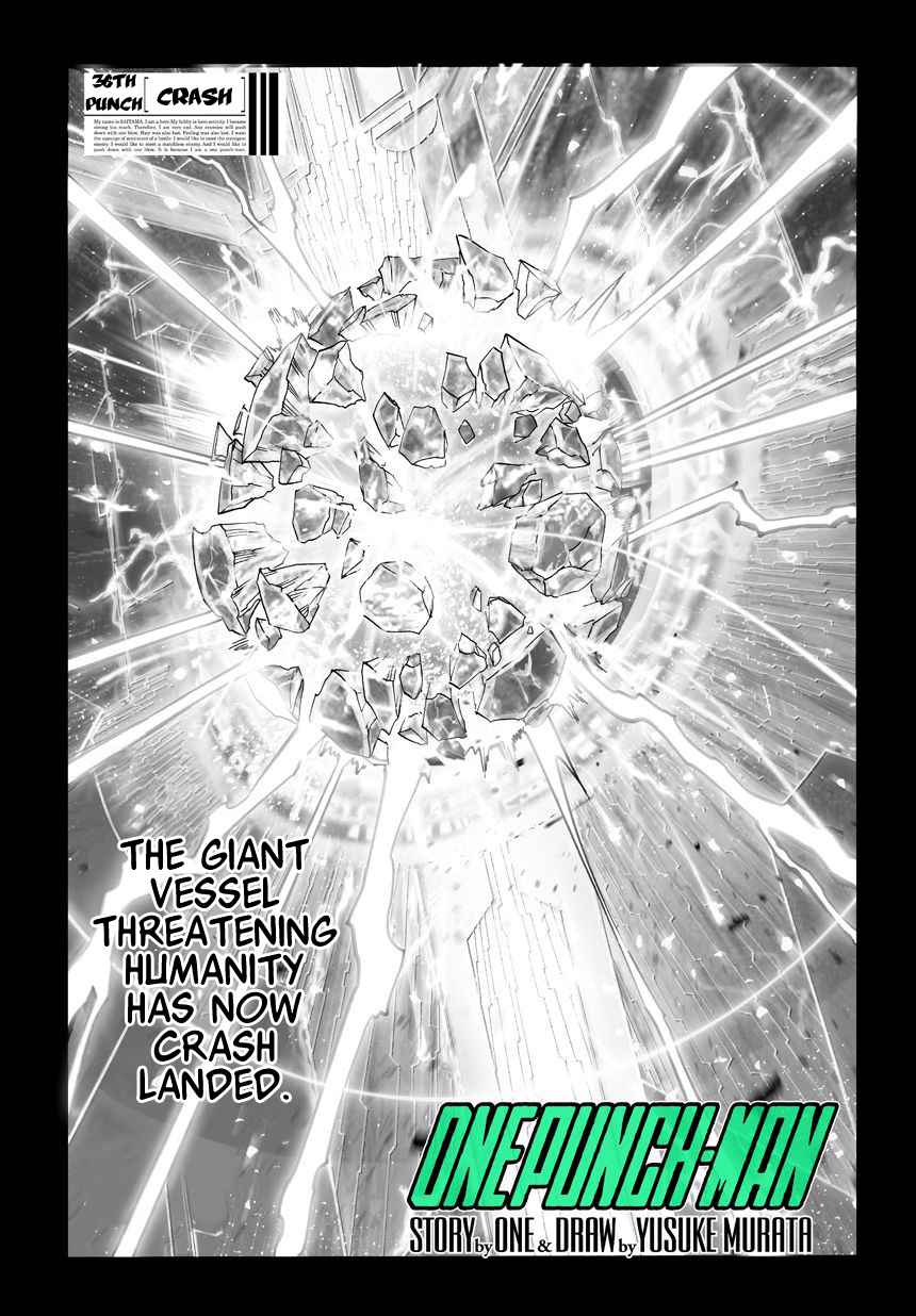 One Punch Man Vol. 7 Ch. 37 Crash