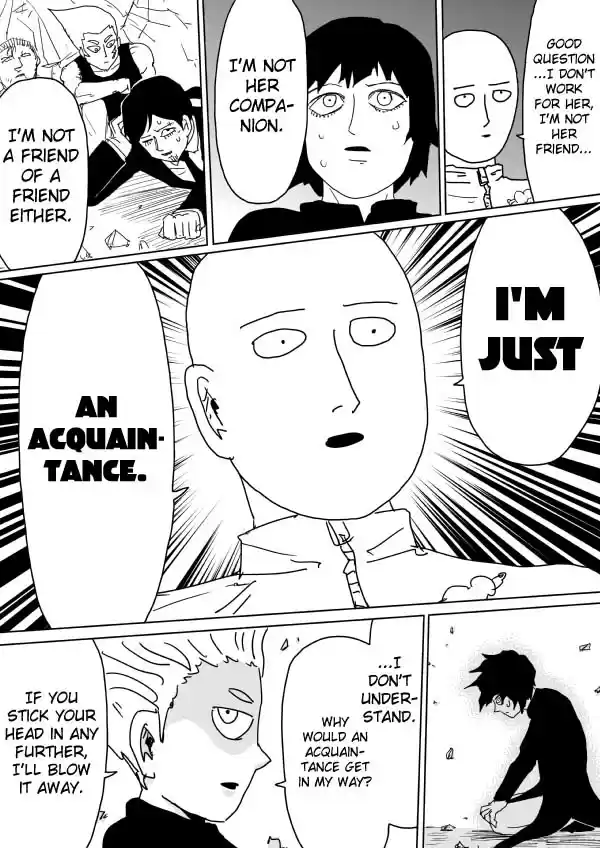 One Punch Man (Web Comic/Original) Ch. 102