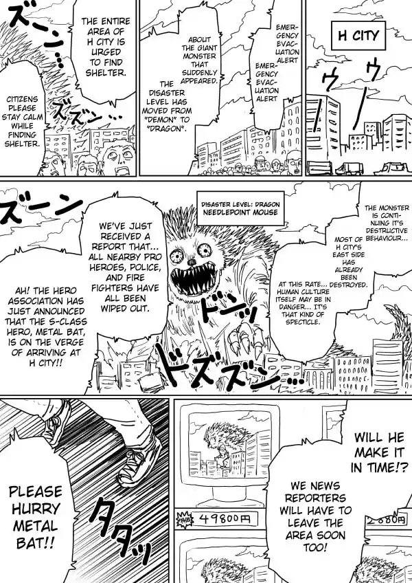 One Punch Man (Web Comic/Original) Ch. 104