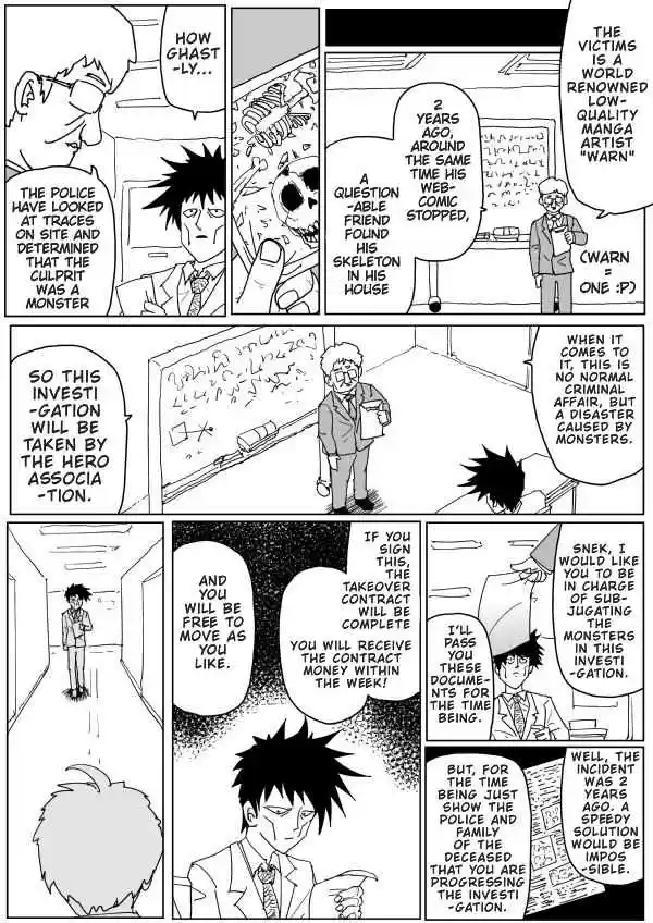 One Punch Man (Web Comic/Original) Ch. 110