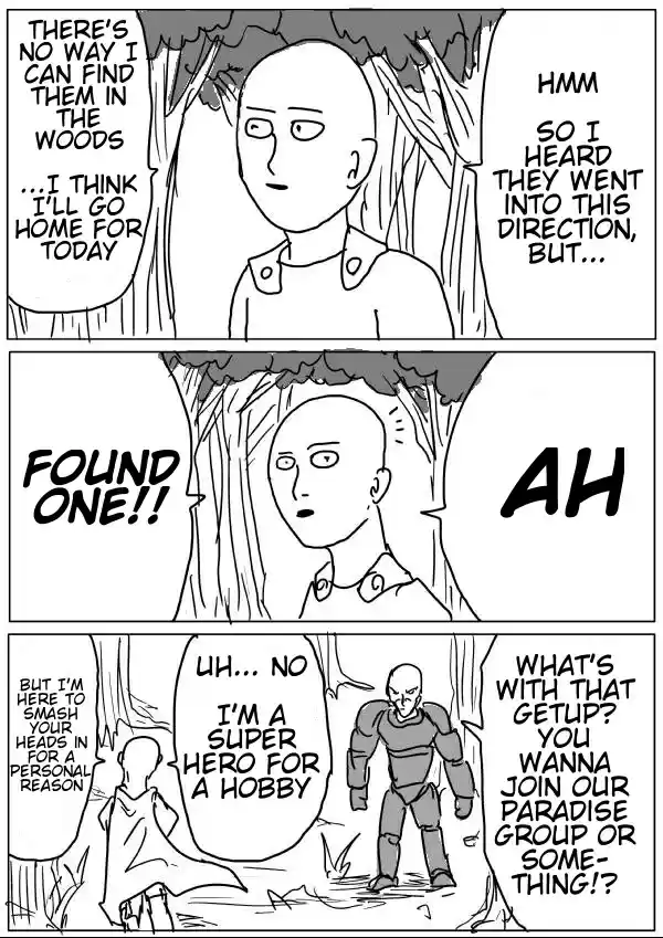 One Punch Man (Web Comic/Original) Ch. 14