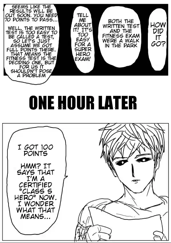 One Punch Man (Web Comic/Original) Ch. 16