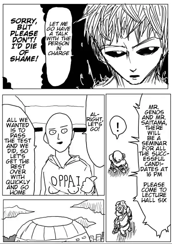 One Punch Man (Web Comic/Original) Ch. 16