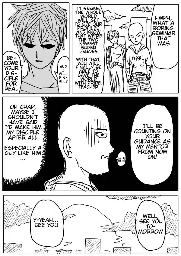 One Punch Man (Web Comic/Original) Ch. 16
