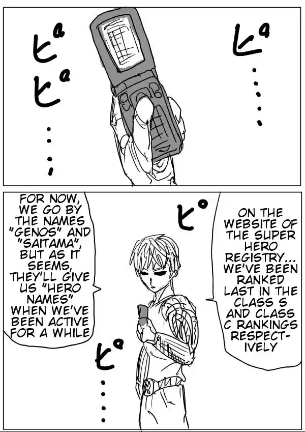 One Punch Man (Web Comic/Original) Ch. 17