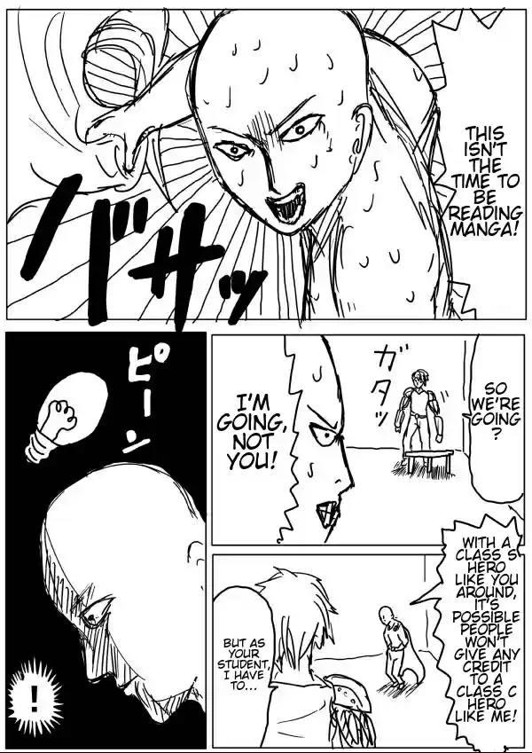 One Punch Man (Web Comic/Original) Ch. 18