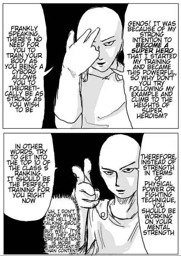 One Punch Man (Web Comic/Original) Ch. 18