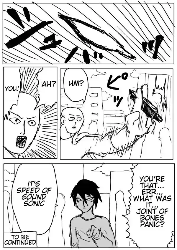 One Punch Man (Web Comic/Original) Ch. 18