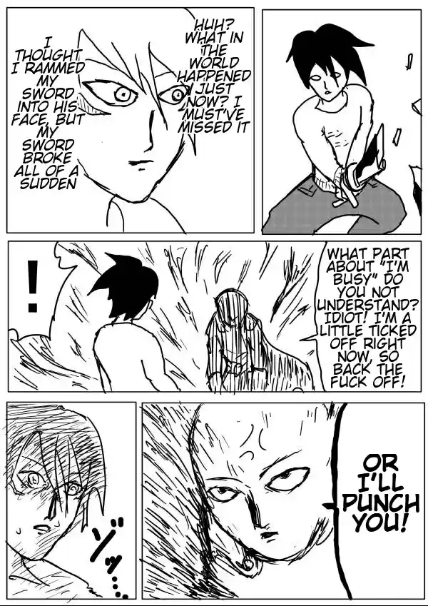 One Punch Man (Web Comic/Original) Ch. 19