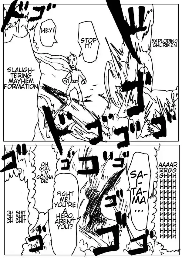 One Punch Man (Web Comic/Original) Ch. 19