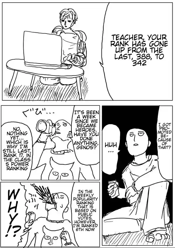 One Punch Man (Web Comic/Original) Ch. 20