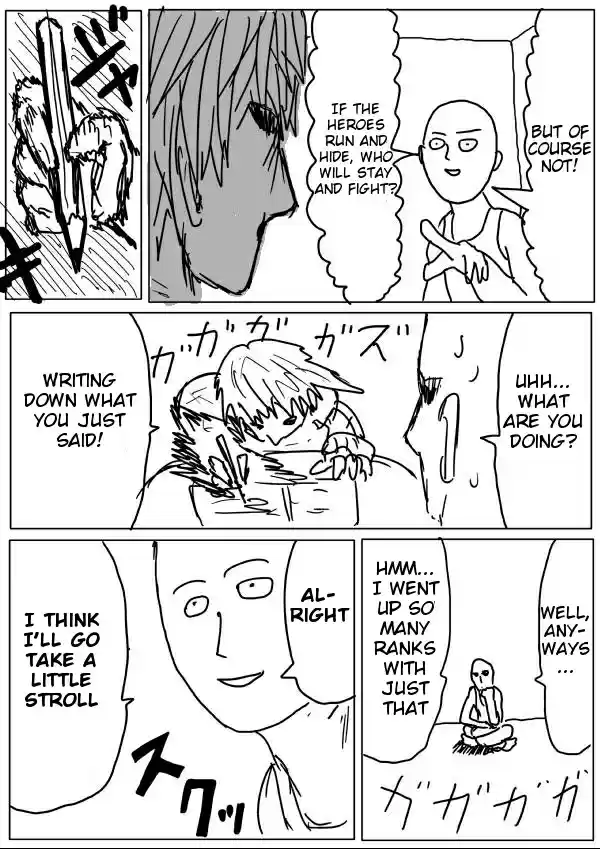 One Punch Man (Web Comic/Original) Ch. 22