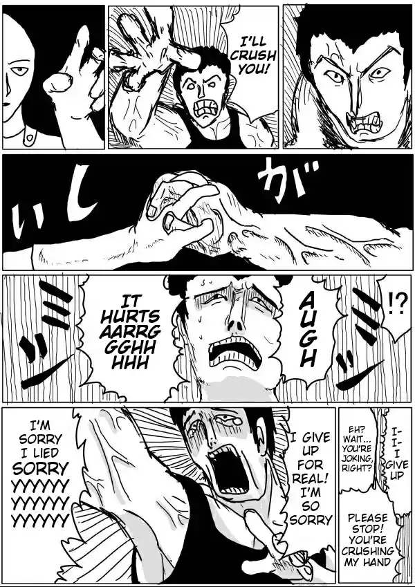 One Punch Man (Web Comic/Original) Ch. 23