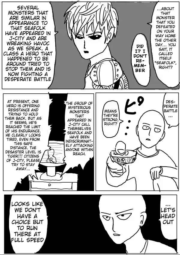 One Punch Man (Web Comic/Original) Ch. 24