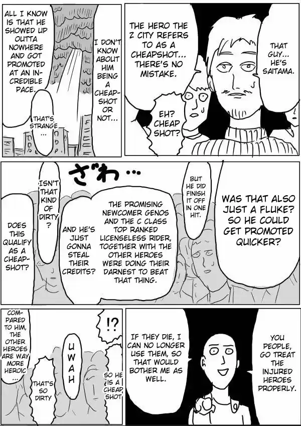 One Punch Man (Web Comic/Original) Ch. 31