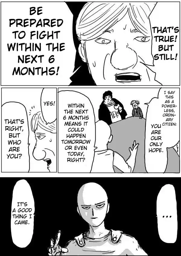 One Punch Man (Web Comic/Original) Ch. 33
