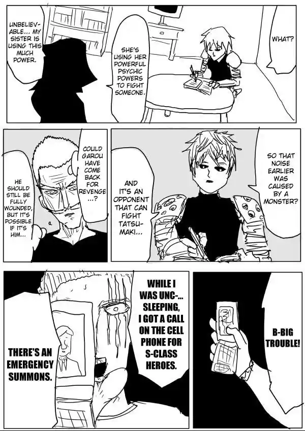 One Punch Man (Web Comic/Original) Ch. 62