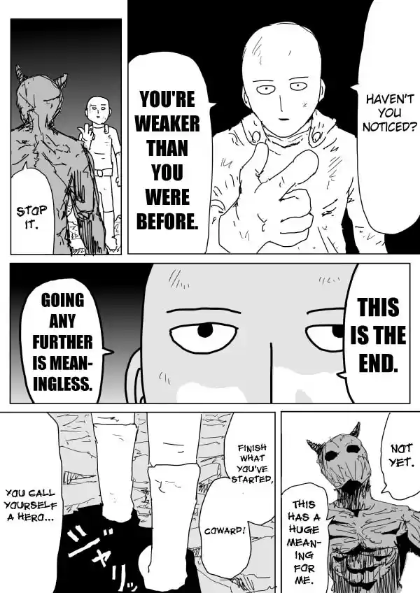 One Punch Man (Web Comic/Original) Ch. 92