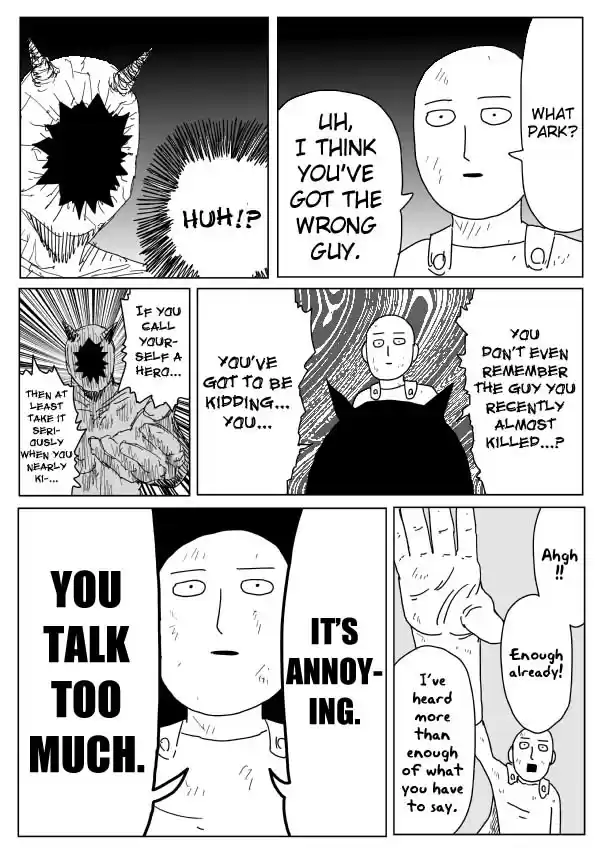 One Punch Man (Web Comic/Original) Ch. 93