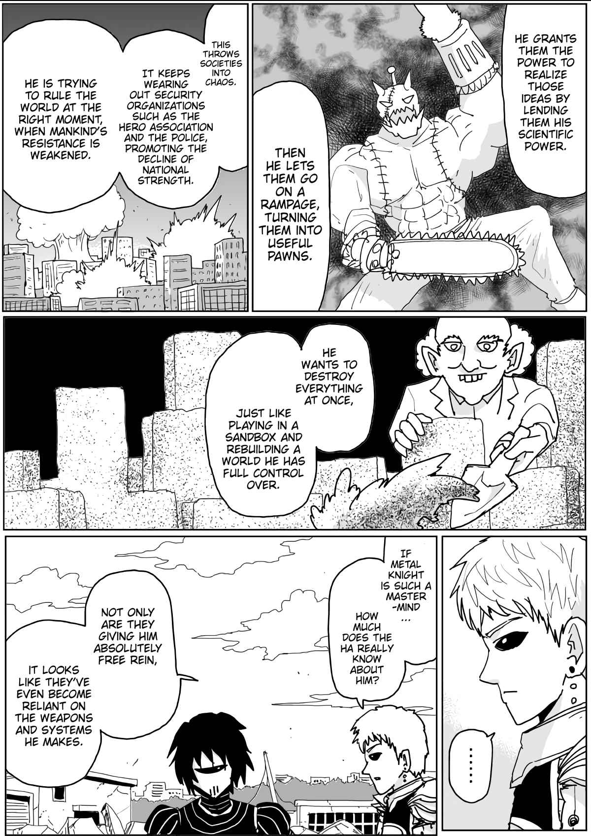 One Punch Man (Webcomic/Original) 139