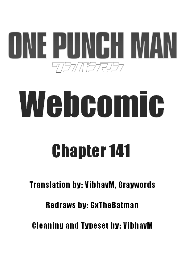 One Punch Man (Webcomic/Original) 141