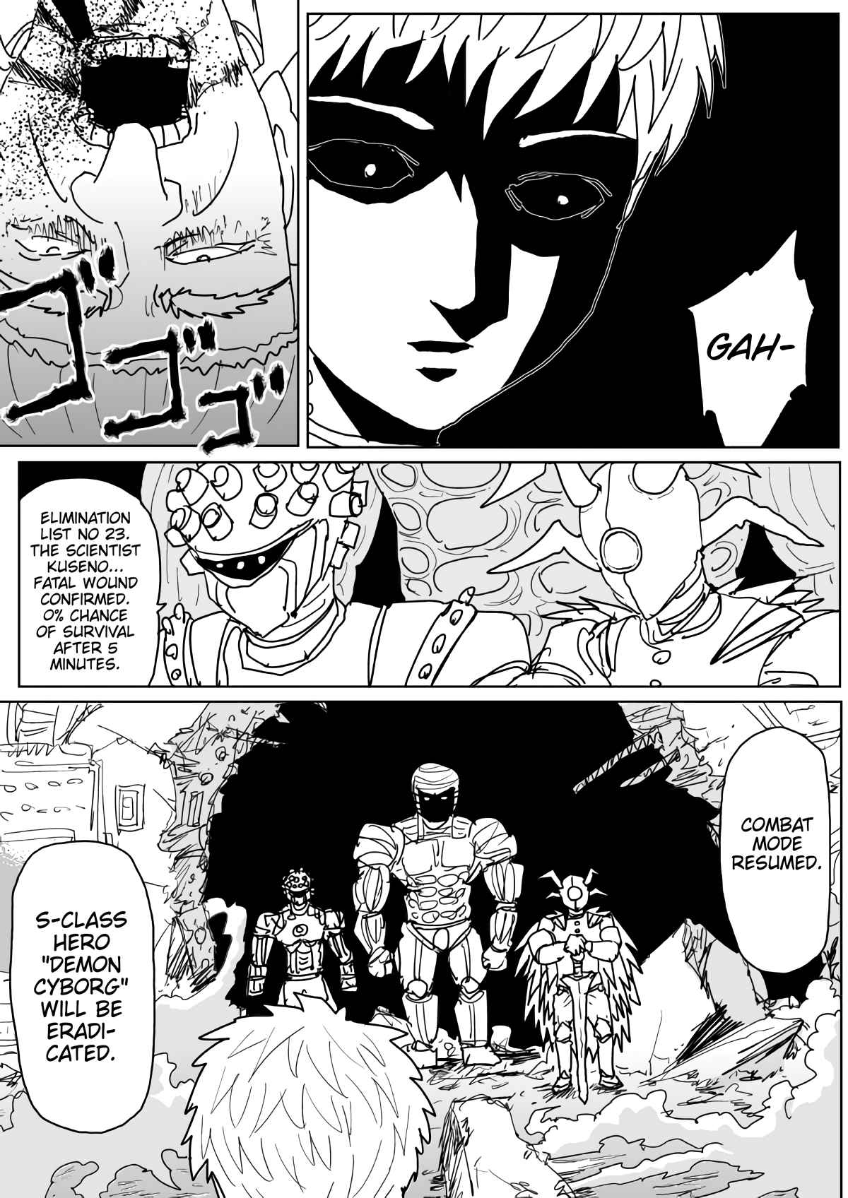 One Punch Man (Webcomic/Original) 141