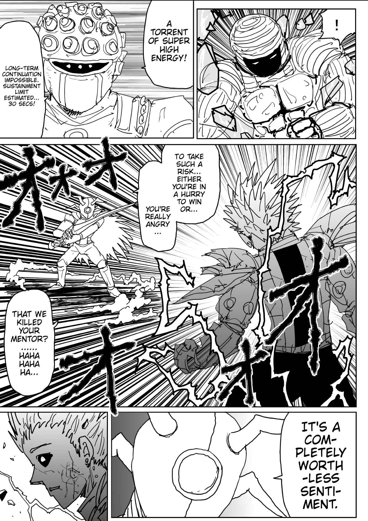 One Punch Man (Webcomic/Original) 141