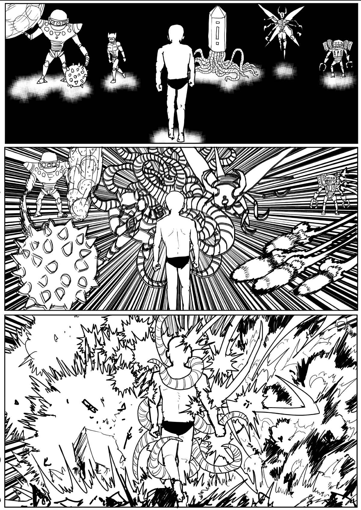 One Punch Man (Webcomic/Original) 141