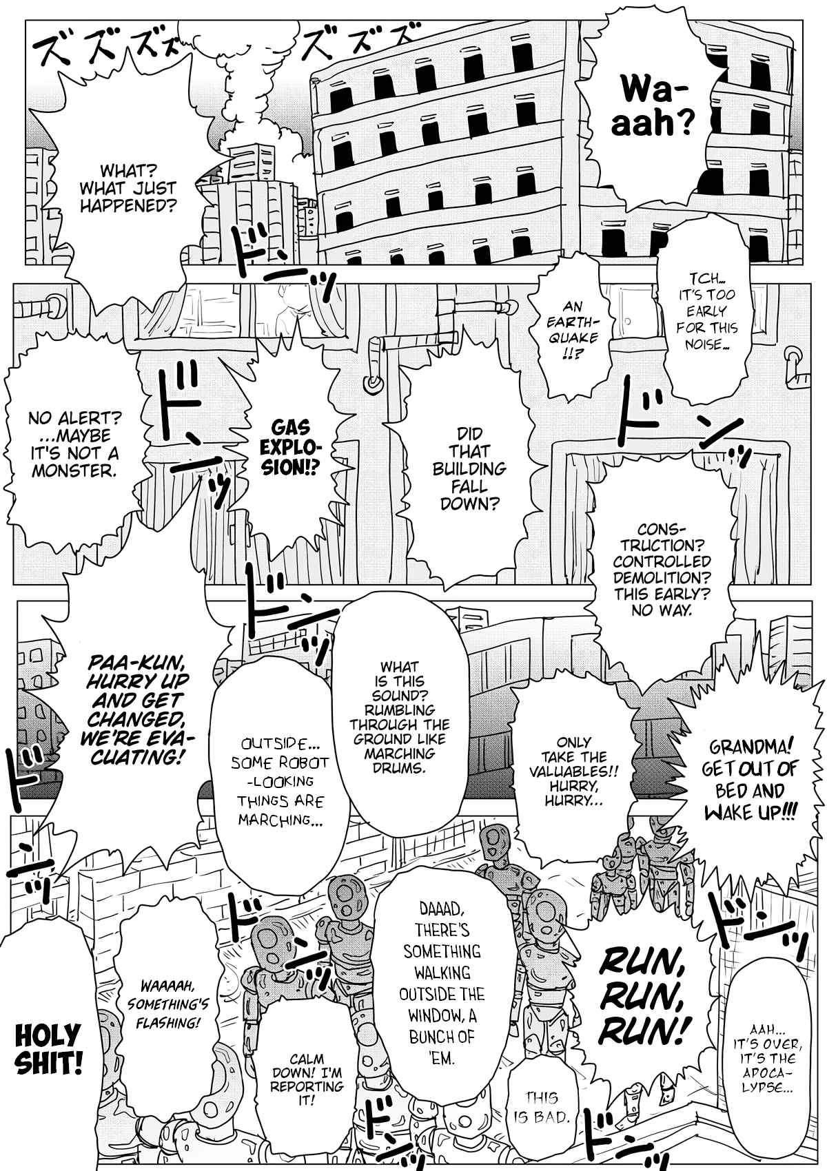 One Punch Man (Webcomic/Original) 142